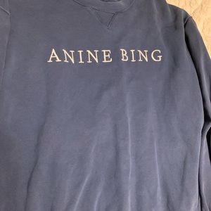 Anine Bing Esme Sweatshirt - Blue